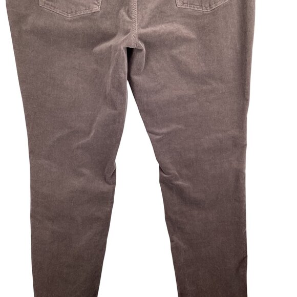Talbots Womens Taupe Brown Corduroy Pants Size 16W Straight leg SImply Flatterin - Picture 7 of 10